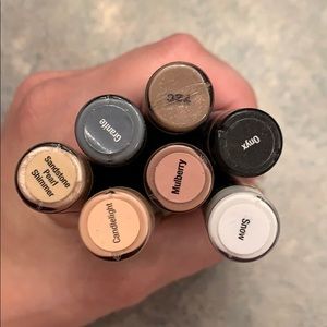 Shadowsense eyeshadow and Pearlizer